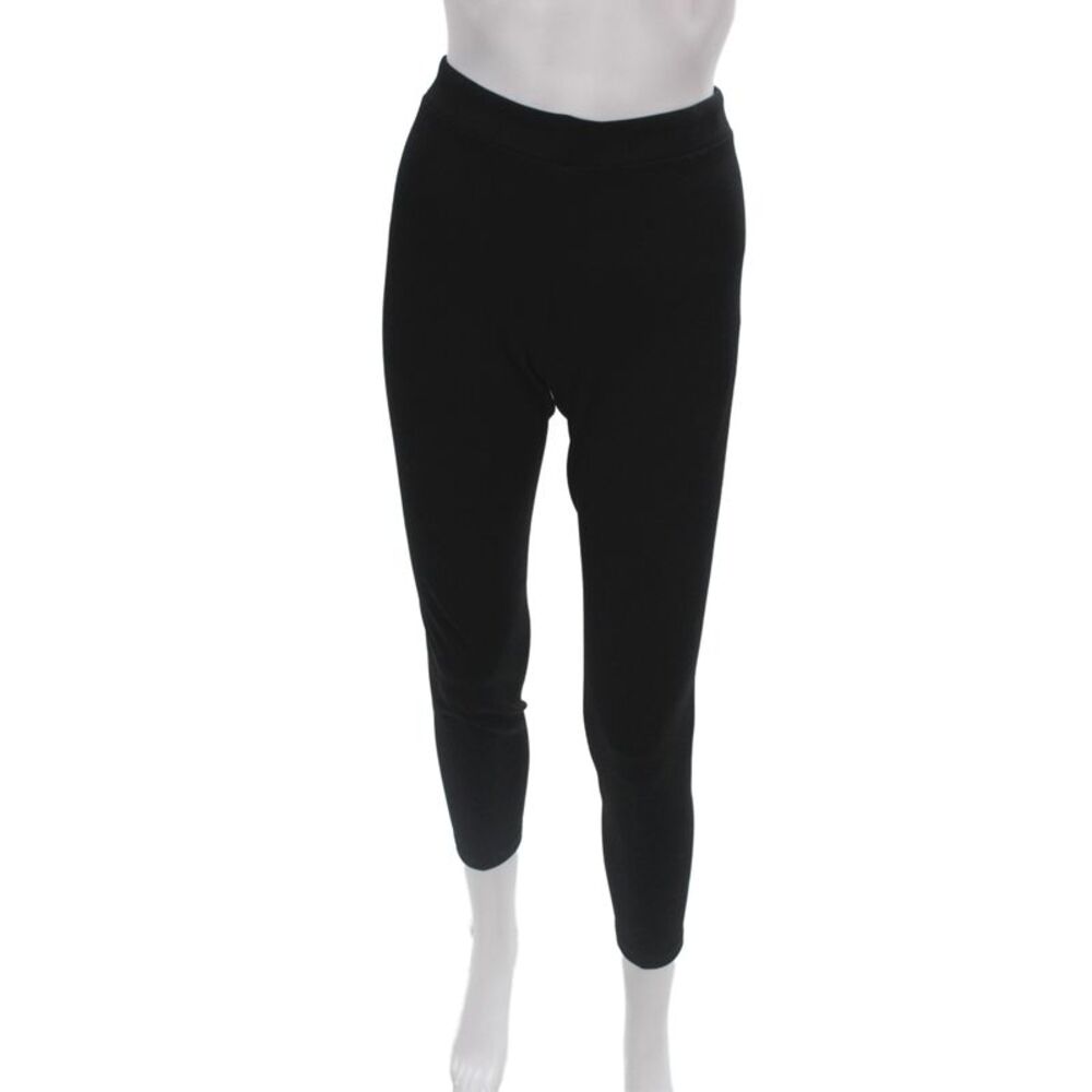Vince Women Capri Cropped Black Leggings Size L